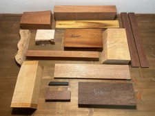 6kg Drechselholz, Edelholz, Holzreste, Abschnitte, Schmuckholz, Bastelholz #19