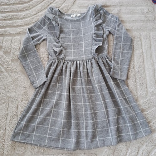 Langarm kleid mädchen 134 - kleid, gr.134