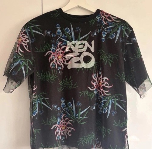 Kenzo mesh shirt transparent - mesh,