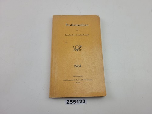 Postleitzahlenbuch ddr 1964 - ddr,