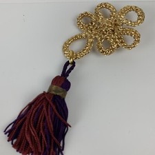 YSL Pin, Brosche, Modeschmuck, Metall, RAR Vintage