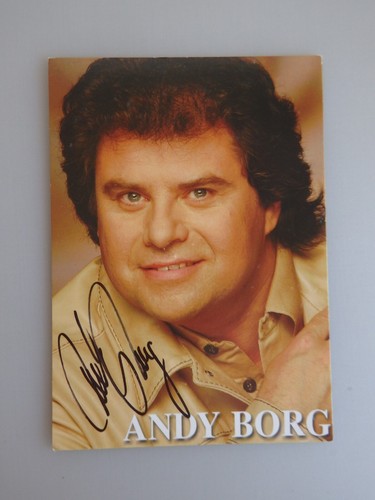 Autogramm andy borg - autogramm,