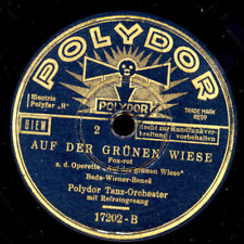 POLYDOR-TANZ-ORCH. & REFRAIN Auf der grünen Wiese -Foxtrott-    78rpm S7355