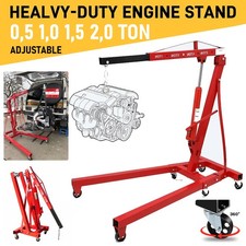 Motorheber Werkstattkran Motorkran Klappbar Ladekran Motorkran Hebekran 2000 KG