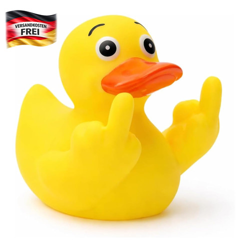 Lustige badeente mit - badeente,