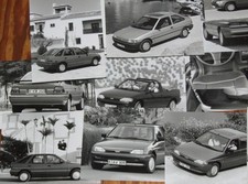 1990 Ford Escort Orion Pressemappe 19 Photos Prospekt brochure n Mondeo Scorpio