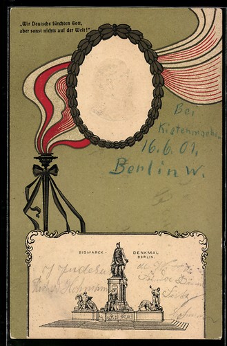 Büste des bismarck - büste,