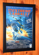 Extreme Assault PC Windows Vintage Rare Promo Small Poster / Ad Page Framed