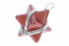 Jaspis rot merkaba - , stern