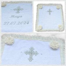 Baby Kerzentuch Tauftuch