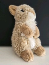Hermann Teddy Hase  sitzend Vintage 18cm Plüschtier