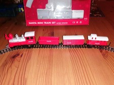 Coca Cola Santa Mini Train Set