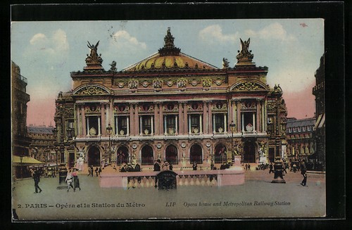 Paris opéra station du - paris,,