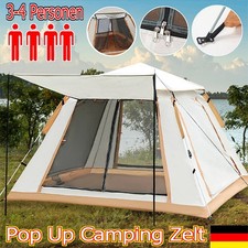 Premium Pop-Up Zelt 3-4