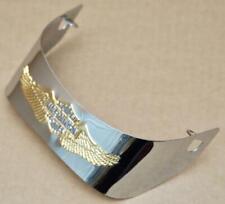 Harley original Rücklichtschirm chrom gold Eagle Wing Taillight Visor FXST FXWG