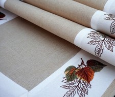 Tischläufer Herbst Bordüre