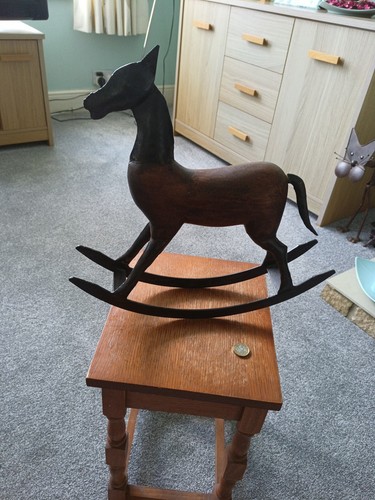 Vintage schaukelpferd aus - vintage,