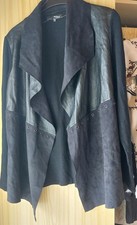 Weste Cardigan Jacke Gr. 42 von MY Own Kunstleder 