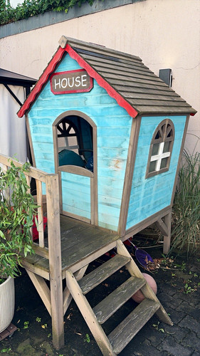 Kinder spielhaus holz - holz, auf