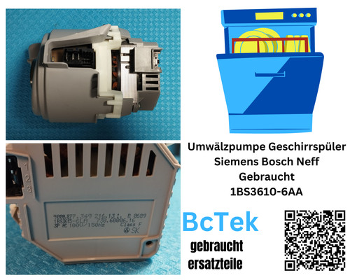 Umwälzpumpe geschirrspüler - umwälzpumpe,