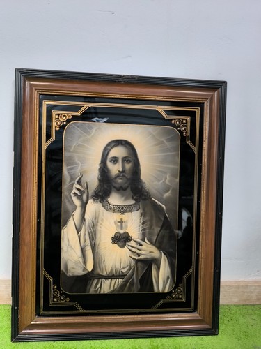 Altes heiligen bild herz - altes,