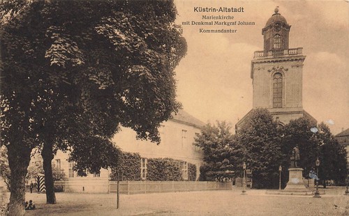 Küstrin altstadt - ak, küstrin-altstadt