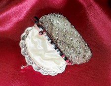 Geldbörse Strass Art Deco