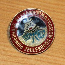 Anstecknadel Zeulenroda DDR