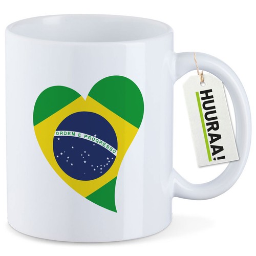Kaffeetasse brasilien flagge - brasilien,