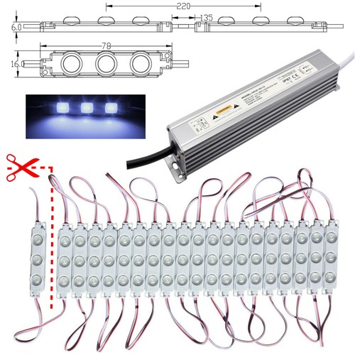 10x 100x led module - -, 12000k