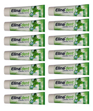 Elina Dent Med - Kräuter Zahnpasta  | 14 TUBEN x 100ml | Zahncreme Ohne Fluorid 