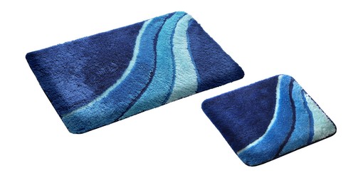 Teiliges badematten set - badematten,