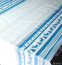 Tischfolie Tischdecke Meterware abwaschbar  Rehe Norway blue