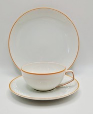 Rosenthal TAC Studio Linie ORANGE Teegedeck Teetasse Untertasse Kuchenteller RAR