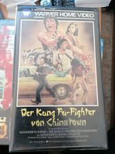 VHS RARITÄT: DER KUNG FU-FIGHTER VON CHINATOWN (1977) MIT ALEXANDER FU SHENG