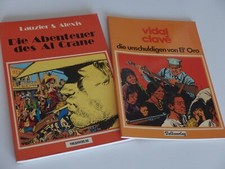 2 LOT Lauzier Al Crane  + Vidal Clave Unschuldige von El Oro Western Volksverlag