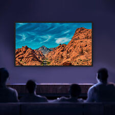 100" Beamer Leinwand Rahmenleinwand Heimkino Beamerleinwand Projektionsleinwand
