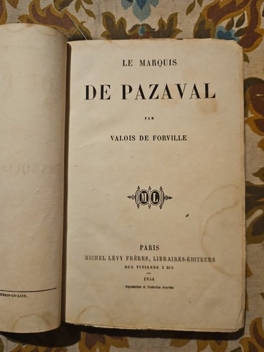 Marquis pazaval valois - le,