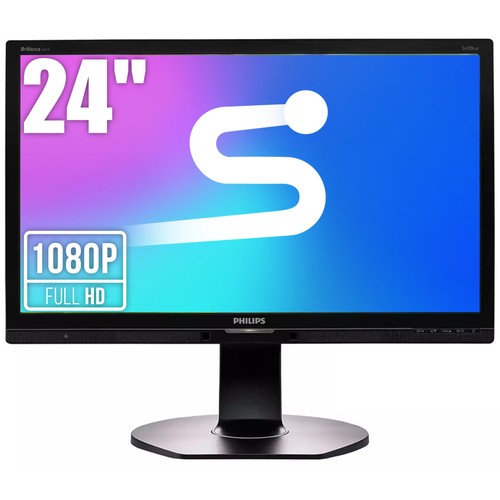 Monitor philips 241p6e ips - monitor, 24"
