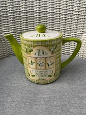 Keramik-Teekanne von Jameson & Tailor *Grün* Unikat* NEU in OVP