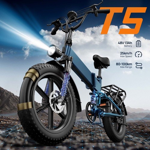 Urlife elektrofahrrad - t5, 20''