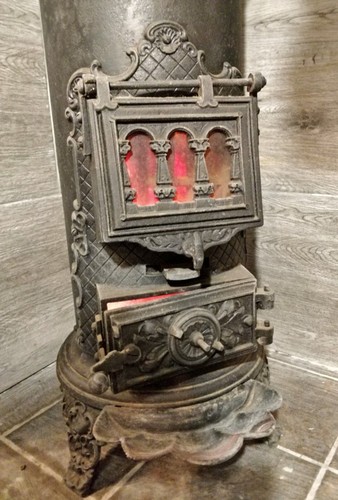 Antiker gusseisenofen ludwig - gusseisenofen,