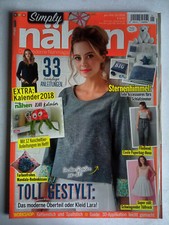 Simply Nähen 1-2018 -