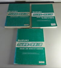 Werkstatthandbuch Suzuki Swift SA 413 inklusive GTI & GXI Stand 07/1984 