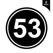 2x Startnummer Herbie Auto