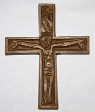 XL Kreuz, Egino Weinert, Jesus, Bronze, Cross, Kruzifix, Religion, Kirche