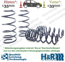 H&R Tieferlegungsfedern 35mm
