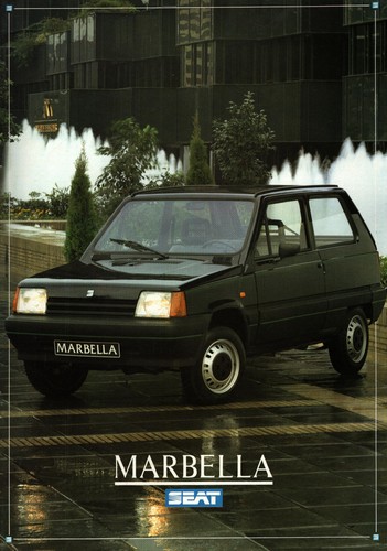 Prospekt seat marbella - prospekt, von