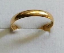 Goldring Ehering Bandring Gelbgold Ring 750 18K,  Gr.60, 2.57g, Top ???