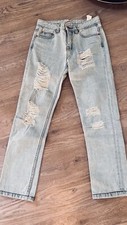 Coole Destroyed Bootcut Jeans von Bull & Bear Grösse 32